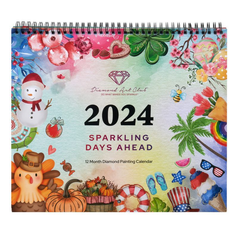 2024 calendar diamond art painting 43211518935233