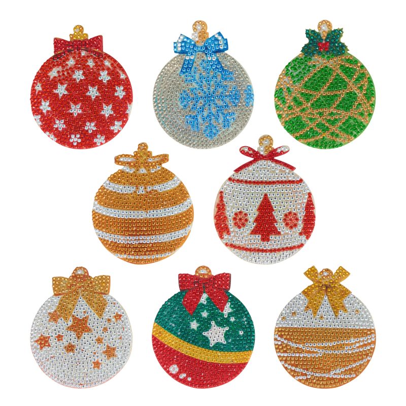 Coasters ChristmasOrnaments DAC CST 010 1