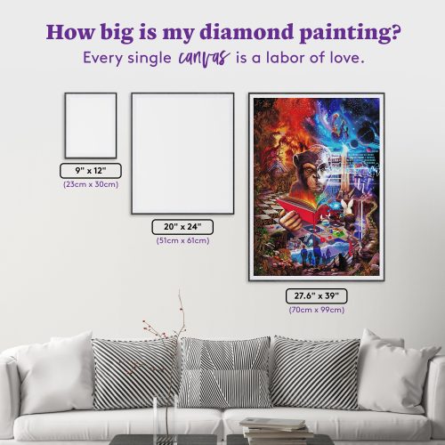 a question of reality diamond art painting 43114190930113