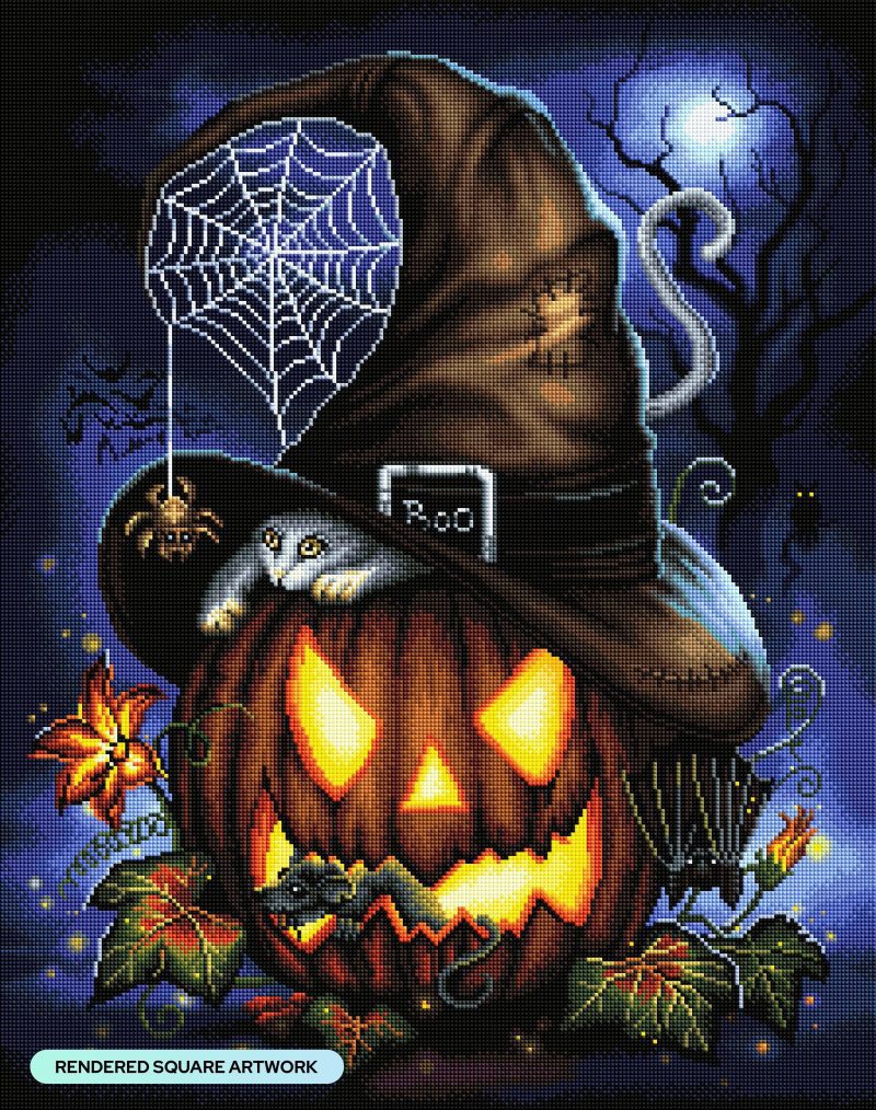 a spooktacular night diamond art painting 42806438461633