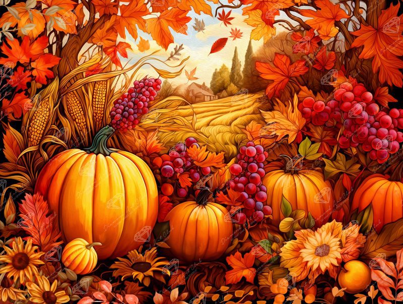 autumn colors diamond art painting 45752157601985