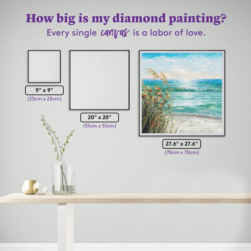 barefoot beach diamond art painting 44428427788481