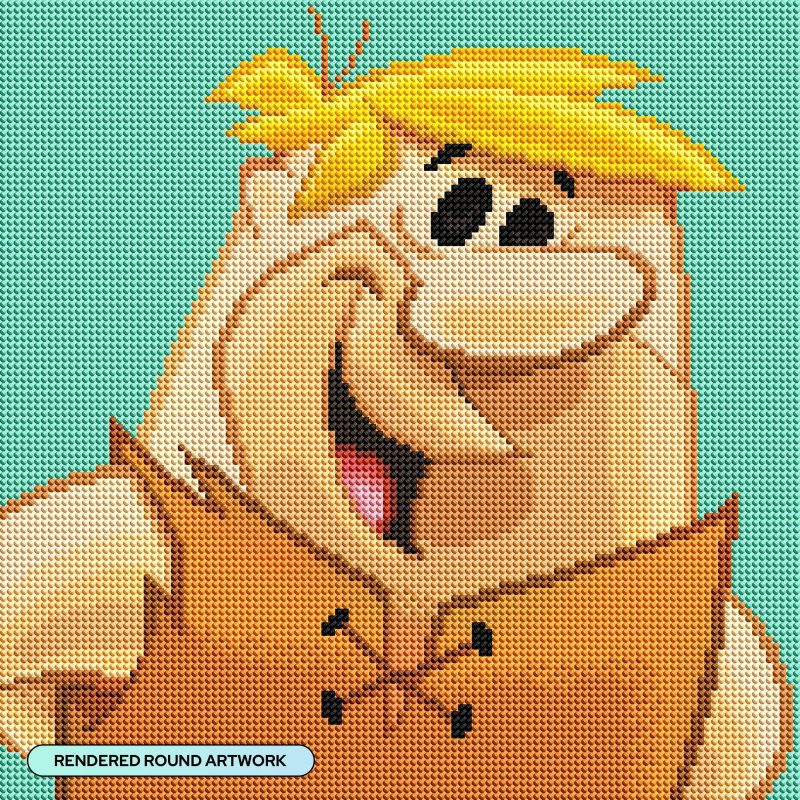 barney rubble diamond art painting 43469014827201