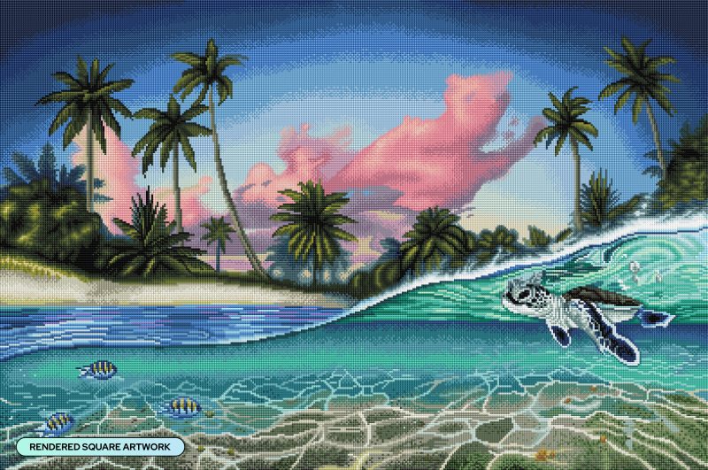 beachscape diamond art painting 45255215022273