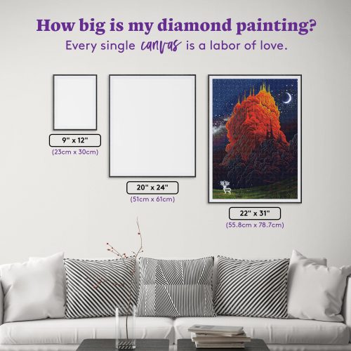 kingdom of the clouds diamond art painting 34105169281217