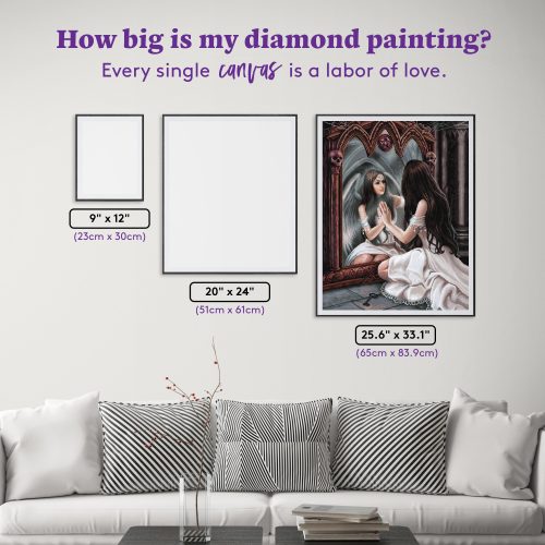 magic mirror diamond art painting 46249331130561