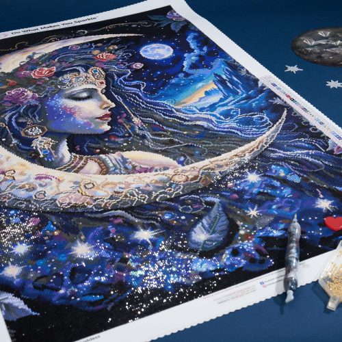 moon goddess diamond art painting 34496276267201