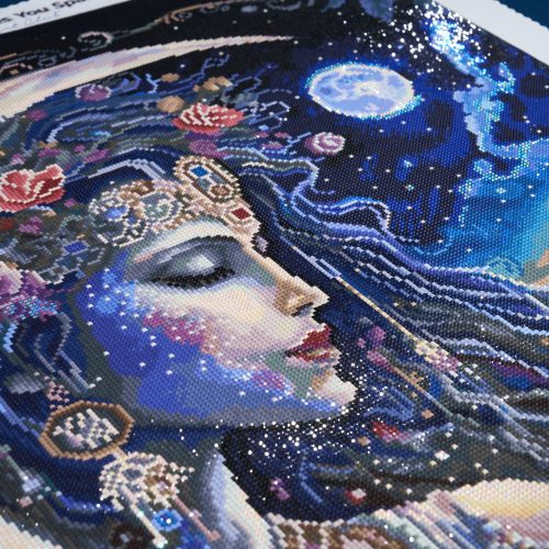 moon goddess diamond art painting 34580882751681