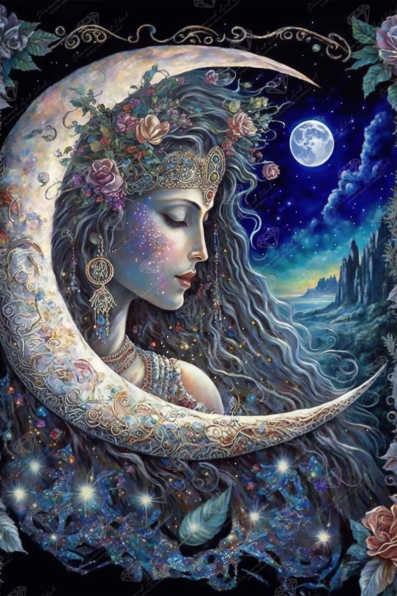 moon goddess diamond art painting 42811342061761