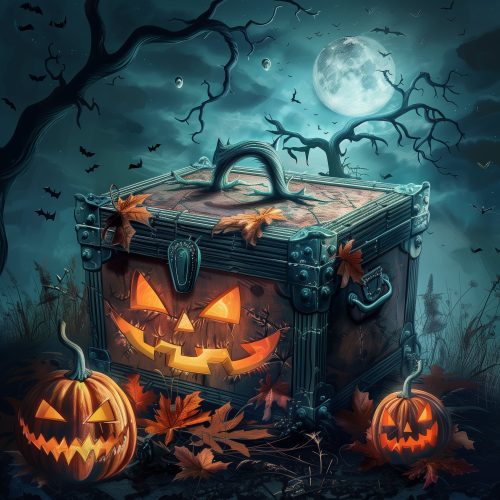 mystery box 7 halloween diamond art painting 45748334231745