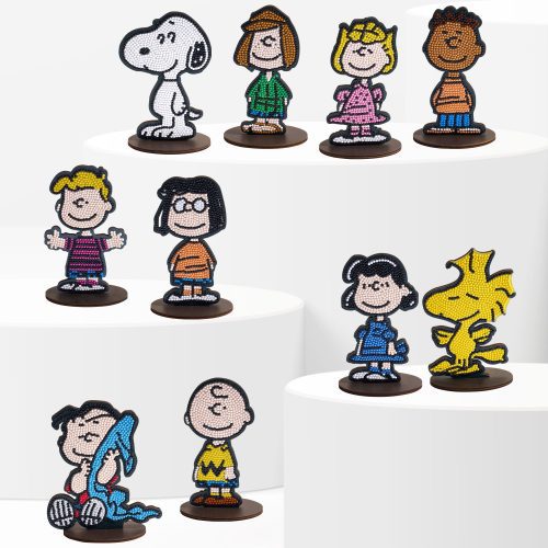 sparkle pals peanuts complete set diamond art painting 45124013097153