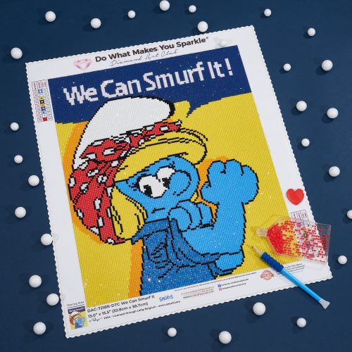 we can smurf it diamond art painting 43582522360001