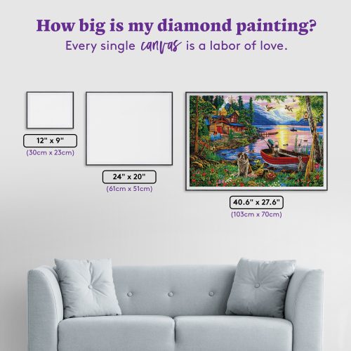 weekend retreat diamond art painting 43503292809409