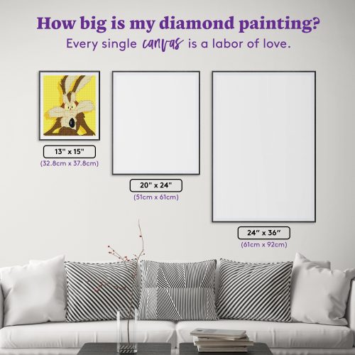 wile e coyote diamond art painting 43513780895937