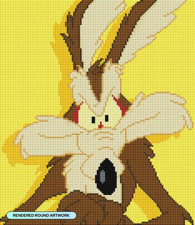 wile e coyote diamond art painting 43513780961473