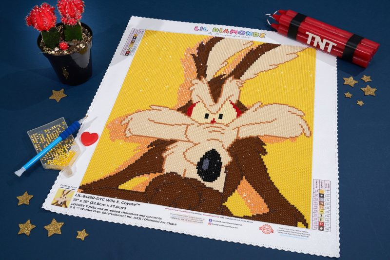 wile e coyote diamond art painting 43605183922369