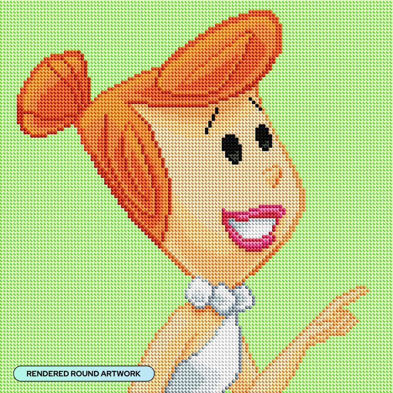 wilma flintstone diamond art painting 43468905840833