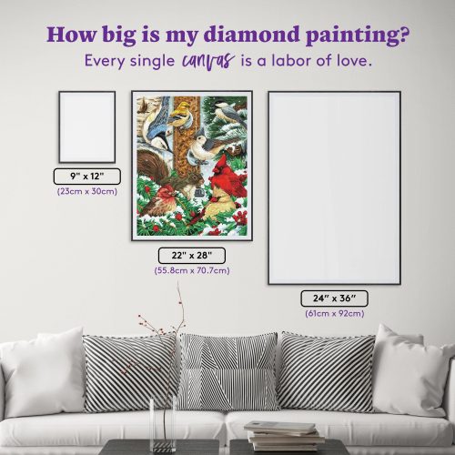 winter friends diamond art painting 34470107676865