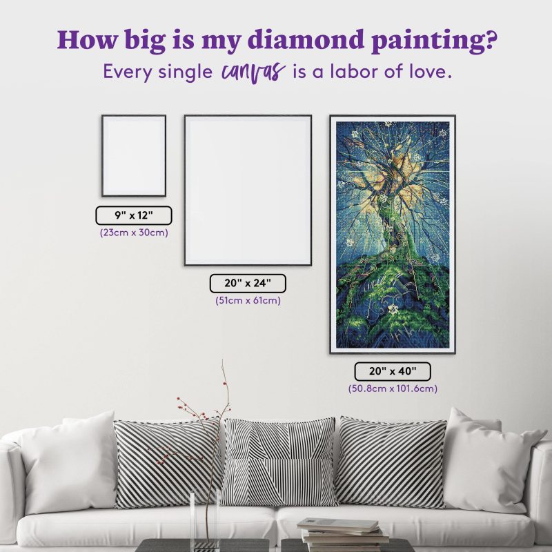 wishing tree diamond art painting 34103542481089