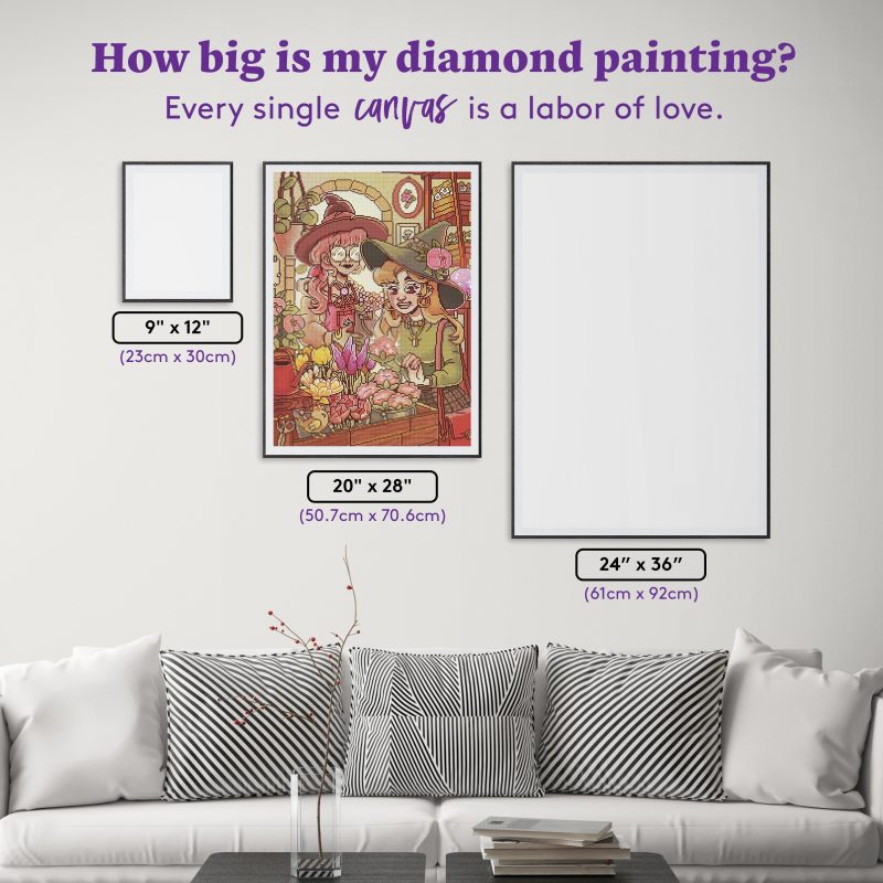 witch s flower shop diamond art painting 43684605132993