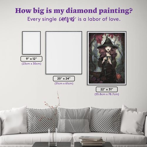 witch s new year diamond art painting 45203243466945