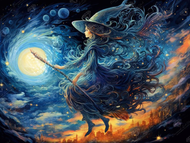 witch s night out diamond art painting 45593693913281