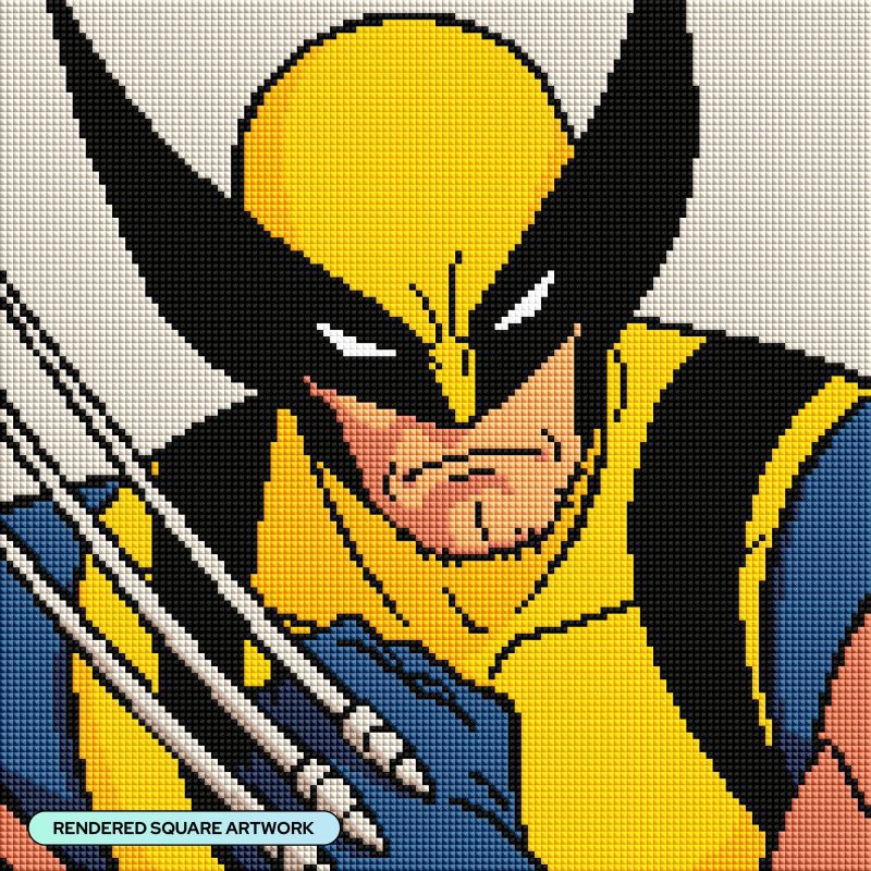 wolverine diamond art painting 45576314650817